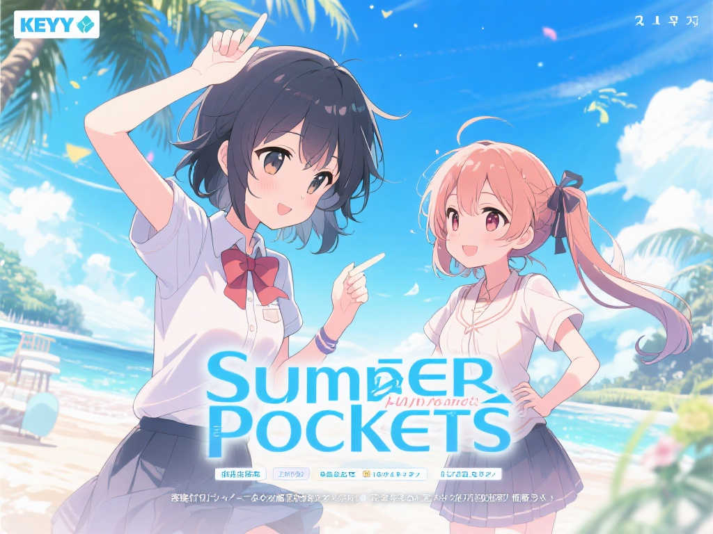 KEY社新作《Summer Pockets》掀起美少女游戏热潮 KEY社新作《Summer Pockets》掀起美少女游戏热潮