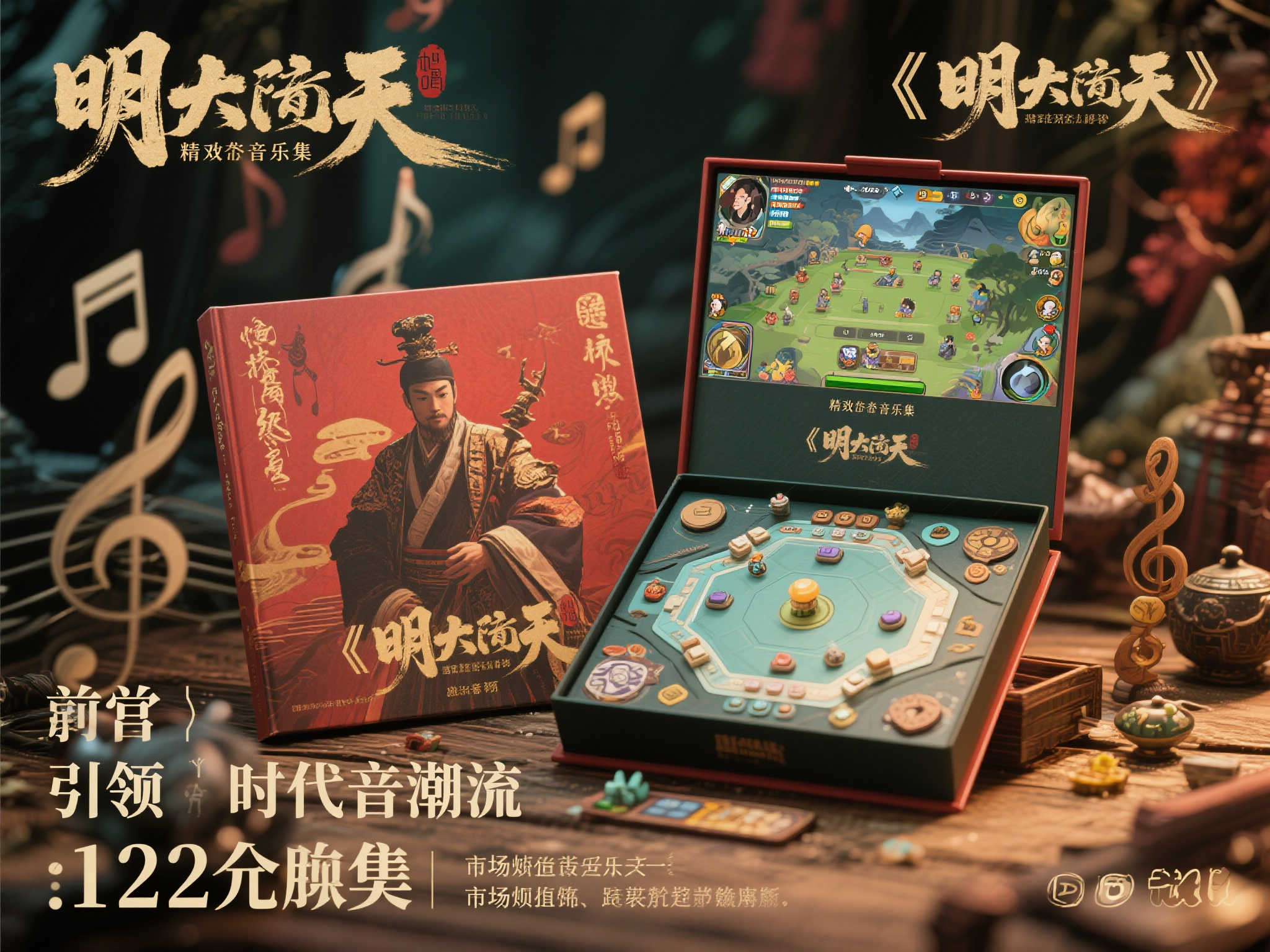 《明末》音乐专辑热销近两千份,购专辑畅玩游戏! 《明末》音乐专辑热销近两千份,购专辑畅玩游戏!