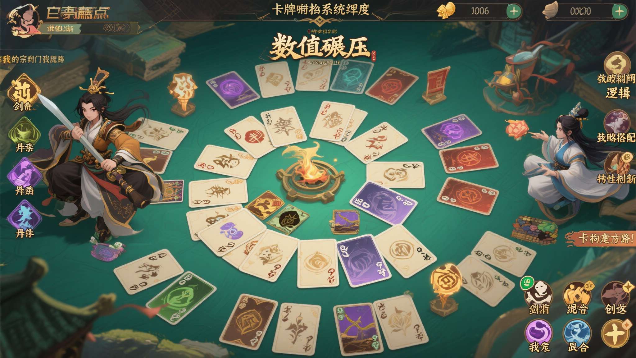 开宗立派,直通化神!《卡牌仙宗》现已正式上线Steam,限时九折! 游戏最大的亮点在于其卡牌构筑系统的深度。不同于市面上许多卡牌游戏的"数值碾压"逻